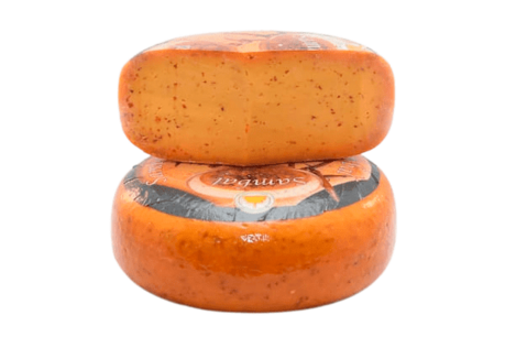Sambal kaas, pittige kaas met een fel karakter Sambal kaas, pittige kaas met een fel karakter